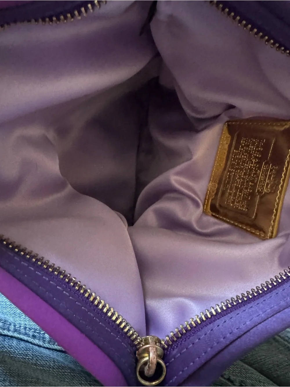 Coach Foldover Amanda Clutch with Convertible Chain Strap - Picture 7 of 11